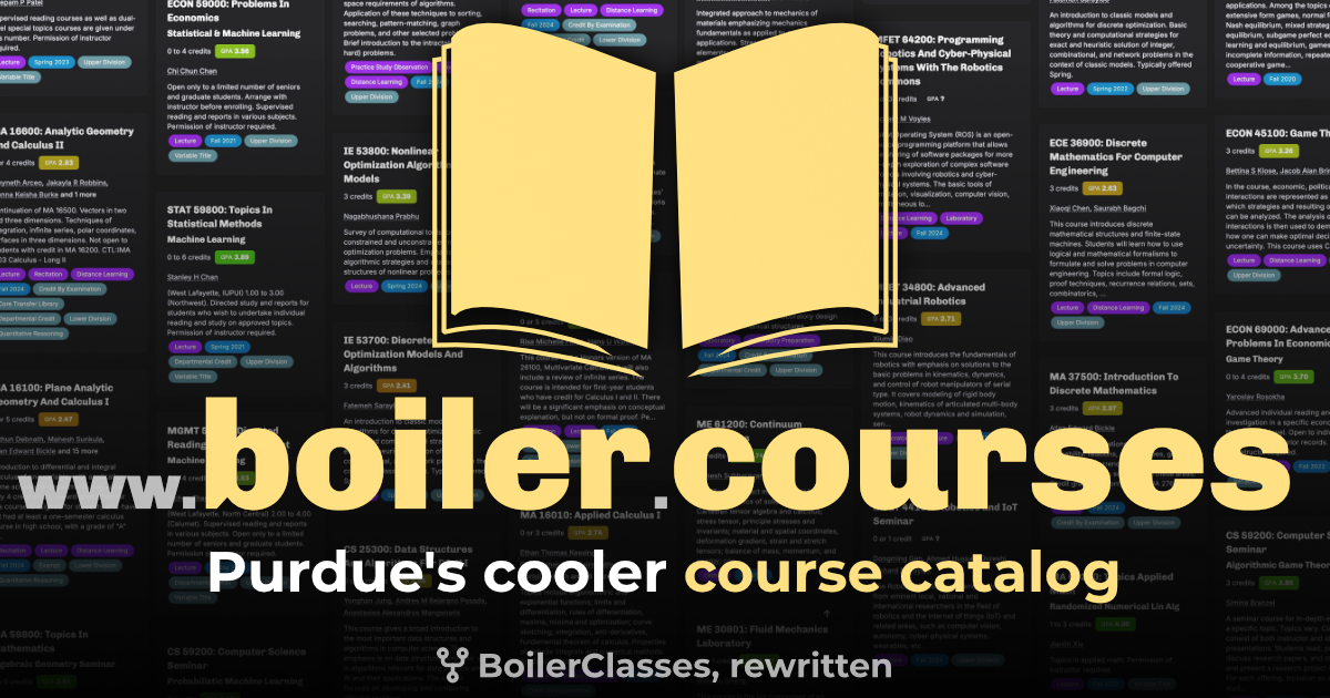 BoilerCourses